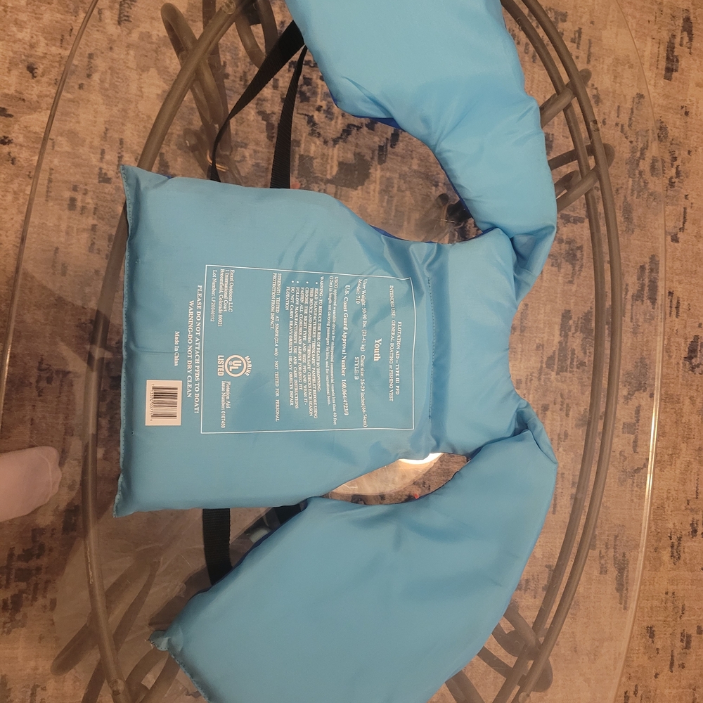 Blue Kids Swim Vest